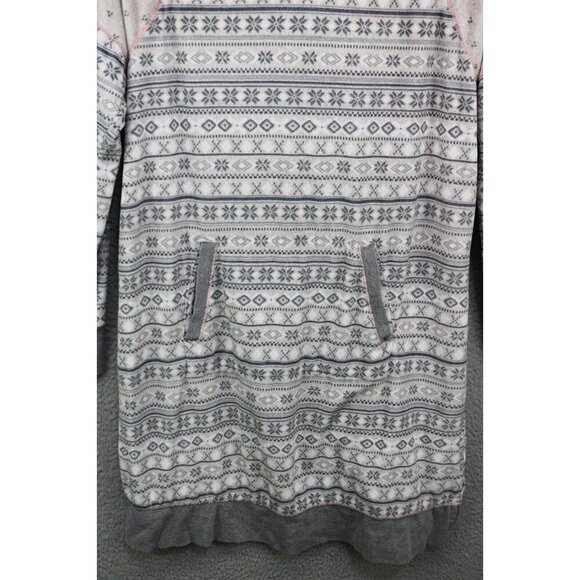 Simply Vera Wang Sherpa Lined Hoodie Gown-Size Medium - Picture 2 of 10